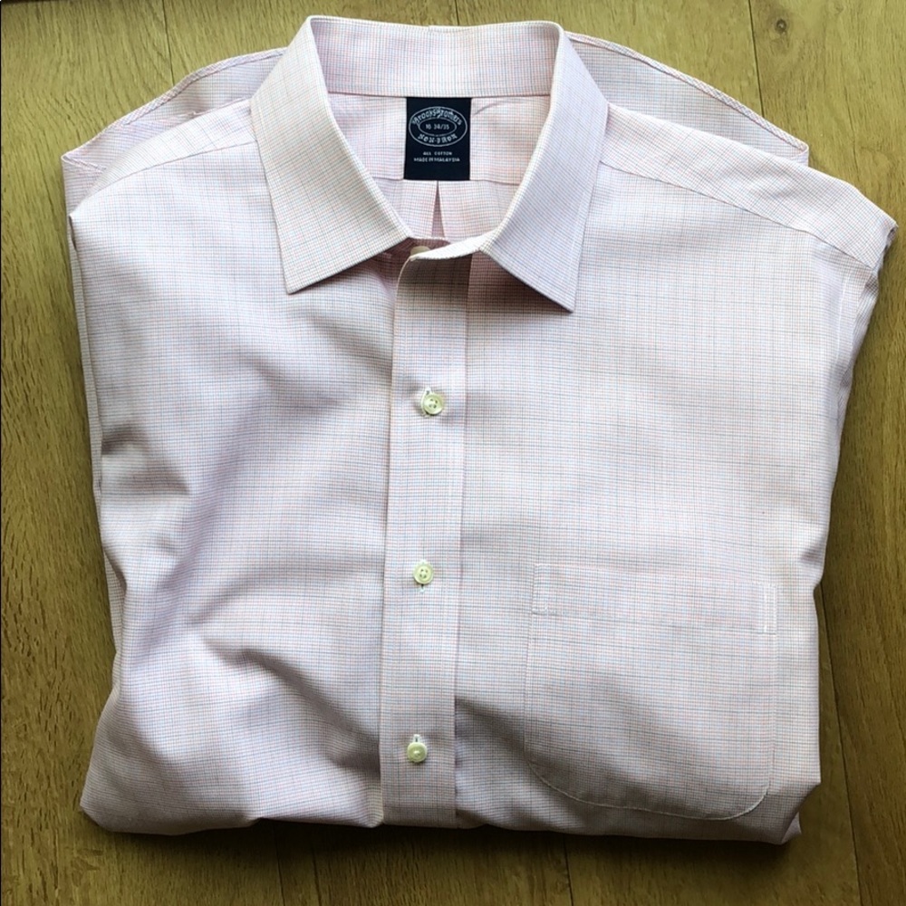 Brooks brothers long sleep button down 16 34/35